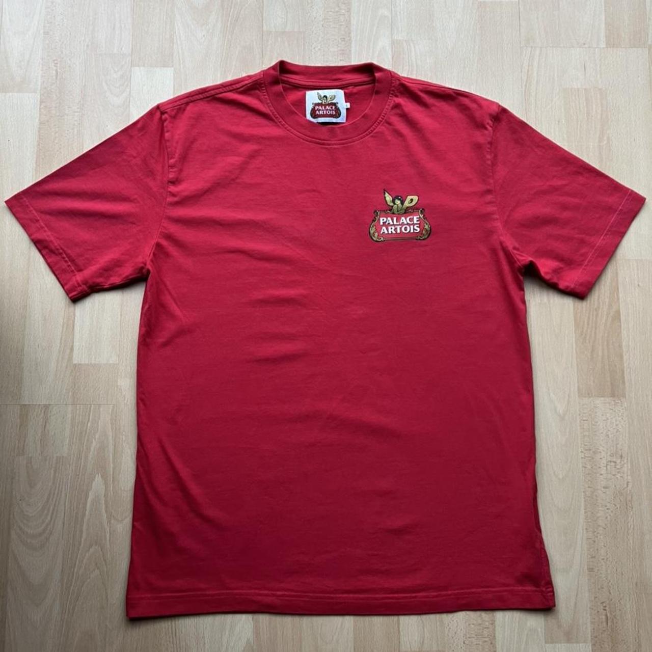 Palace Men's Red T-shirt | Depop