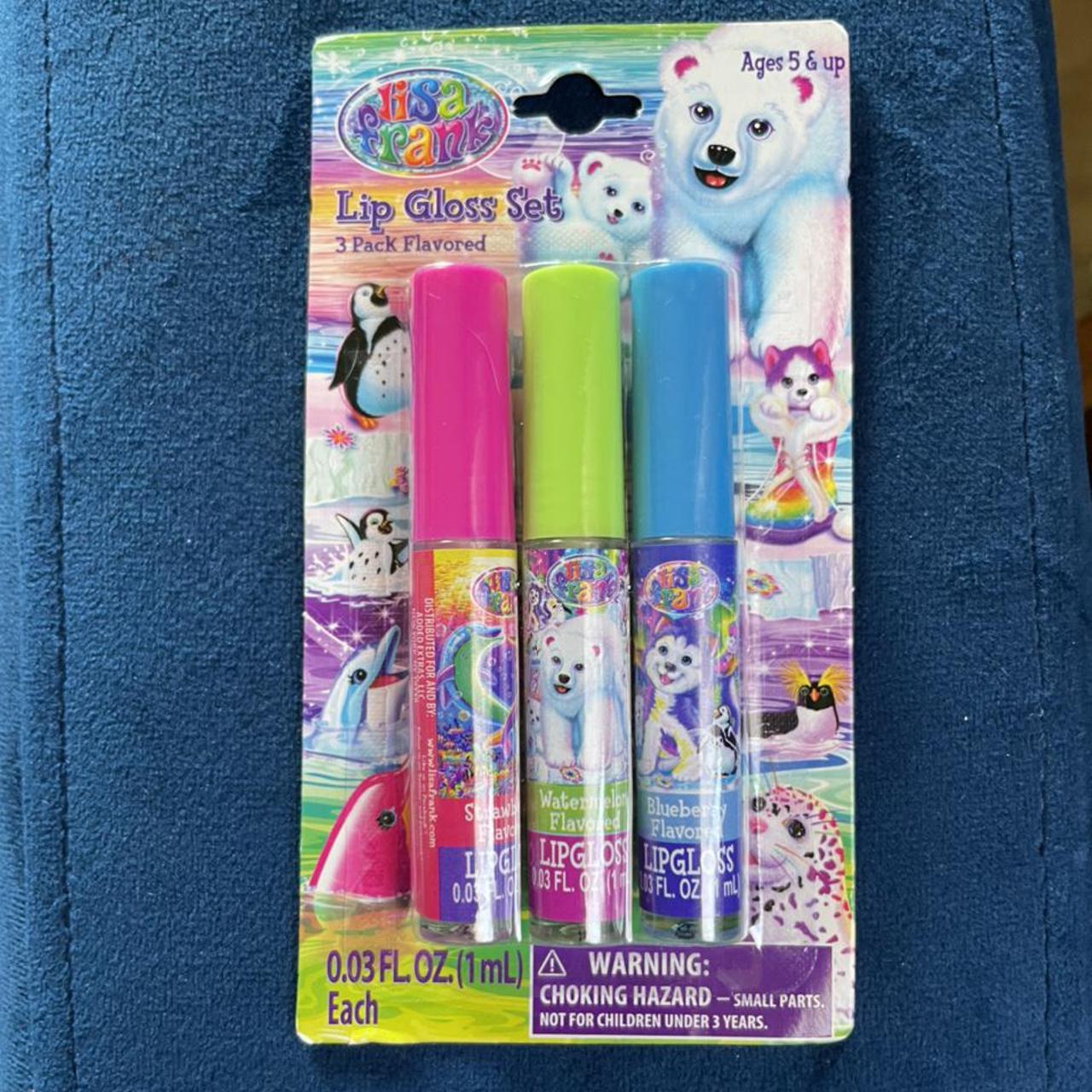 Lisa Frank Lipgloss Set 🌈 👄 Set of 3! Flavors are... - Depop