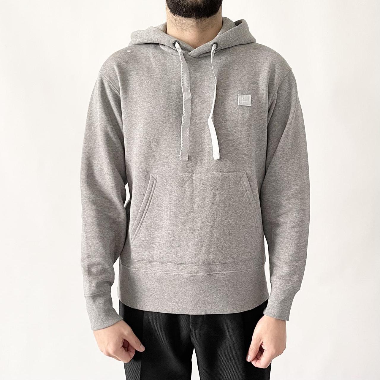 Acne Studios Ferris Face Hoodie Grey XS 100 Depop