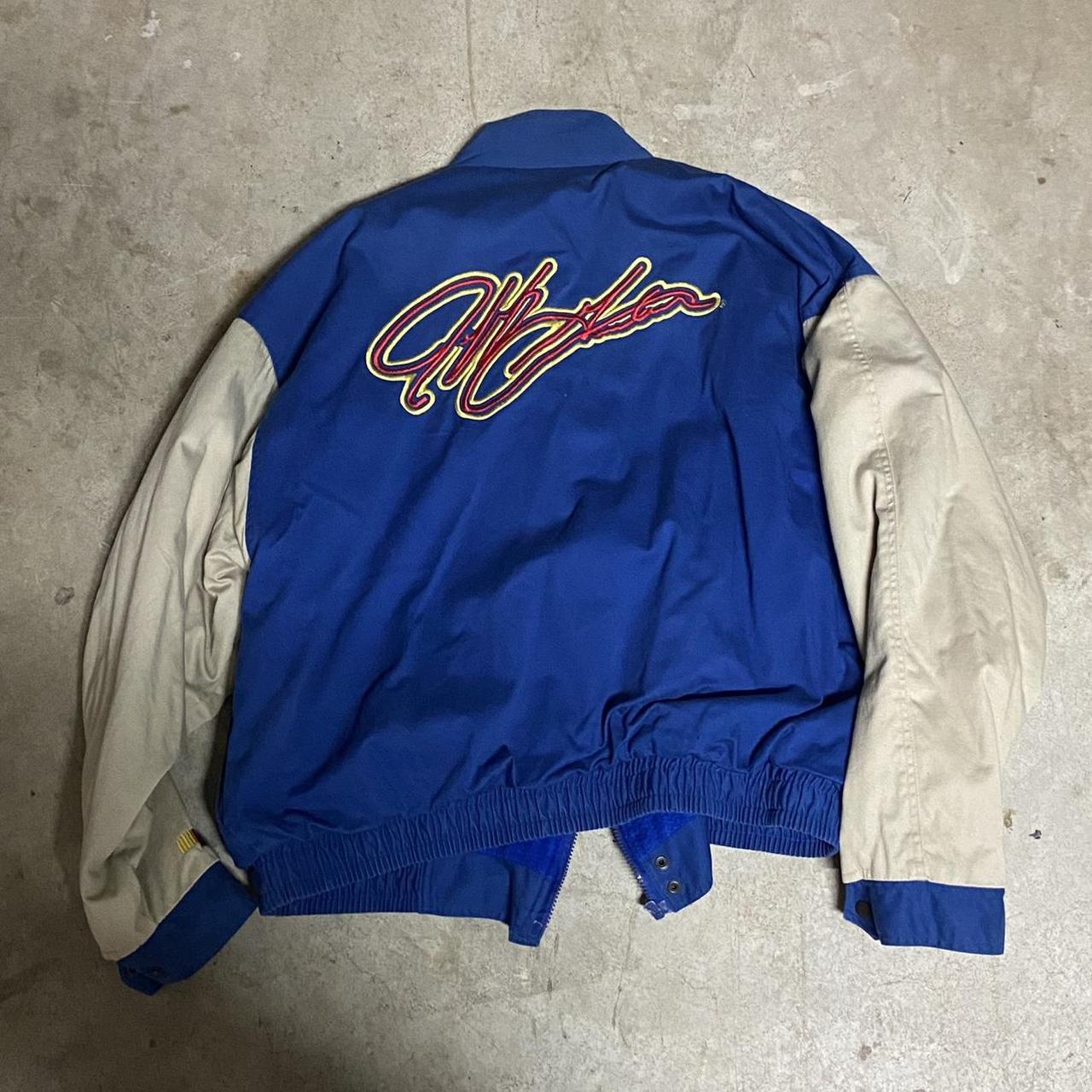 Vintage Jeff Gordon Nascar Bomber Racing Jacket this... - Depop