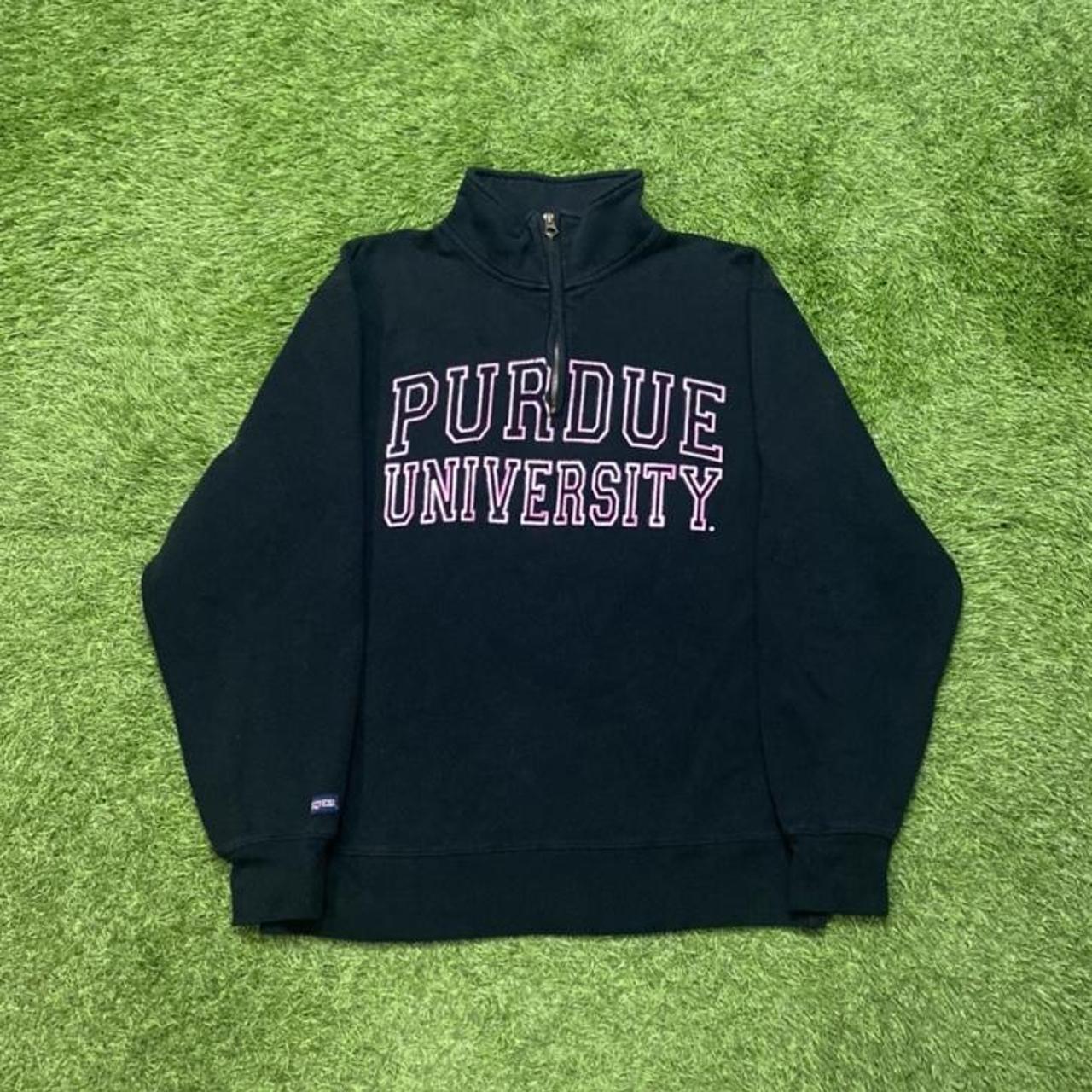 purdue half zip sweatshirt