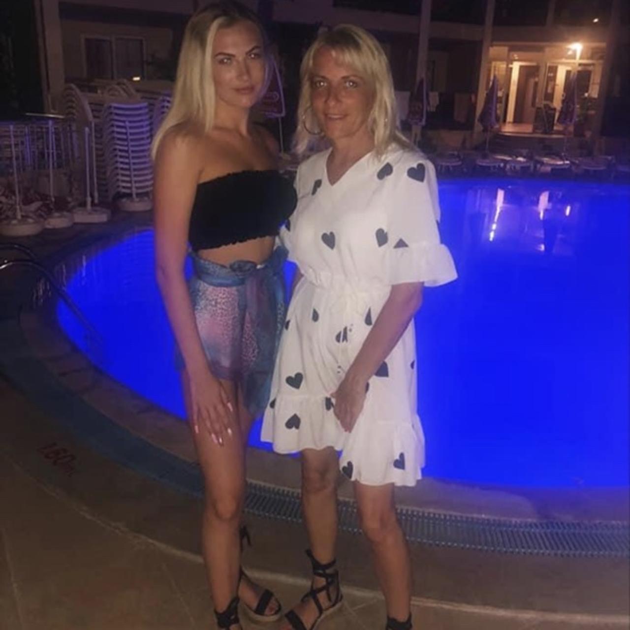 MODA MINX plunge play suit (left) I turnt mine into... Depop