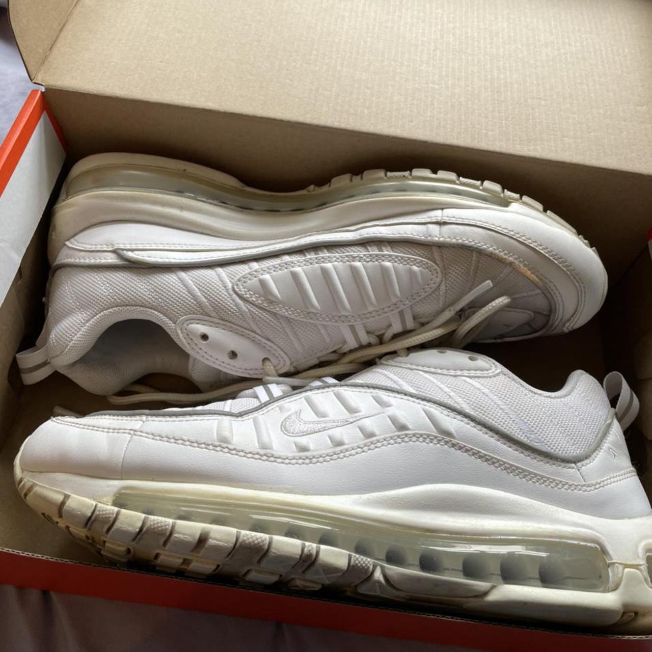 nike air max 98s white