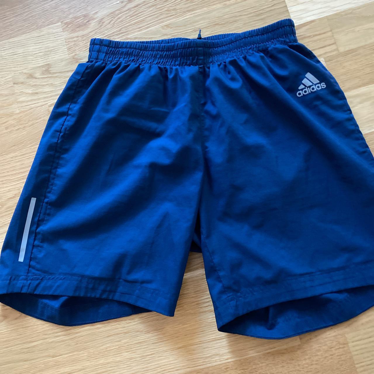 Adidas running shorts. No pockets except for a coin... - Depop