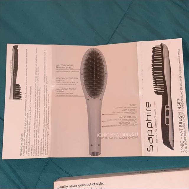 Sapphire shop heat brush