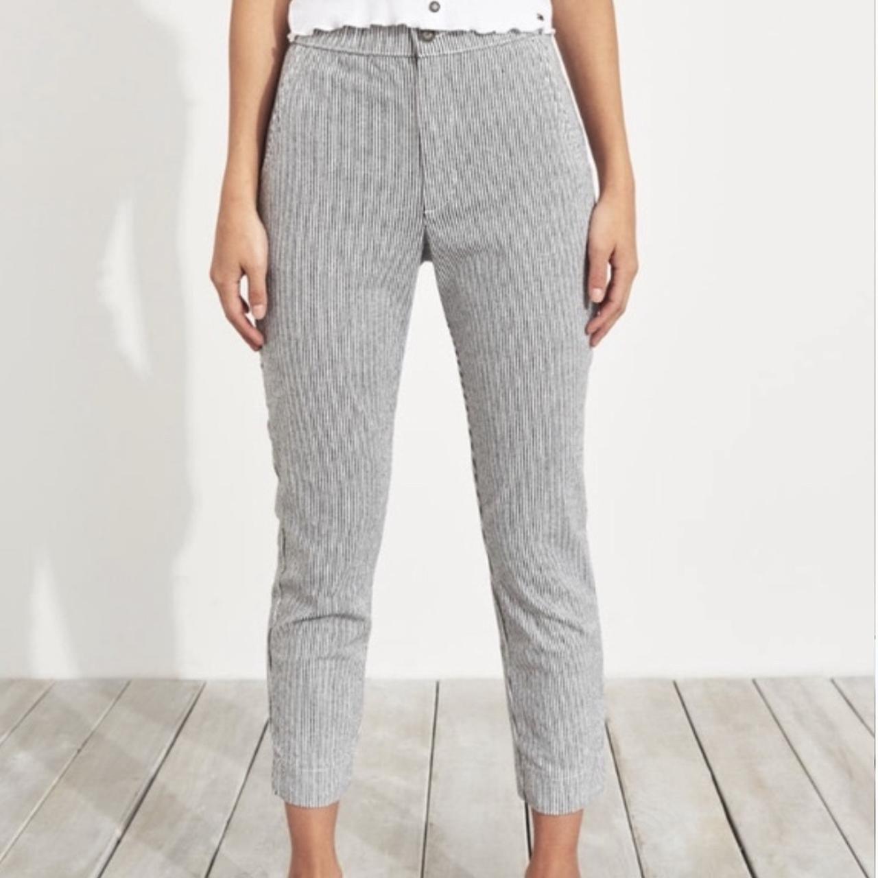 Striped cheap pants hollister