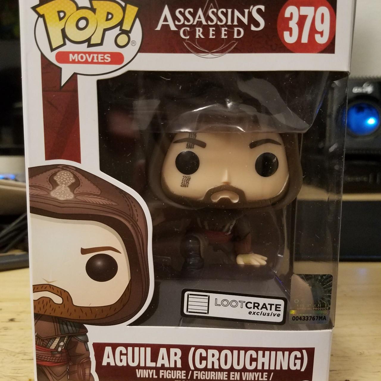 Crouching POP Exclusive Assassin's Creed Aguilar Loot Crate December 2016 