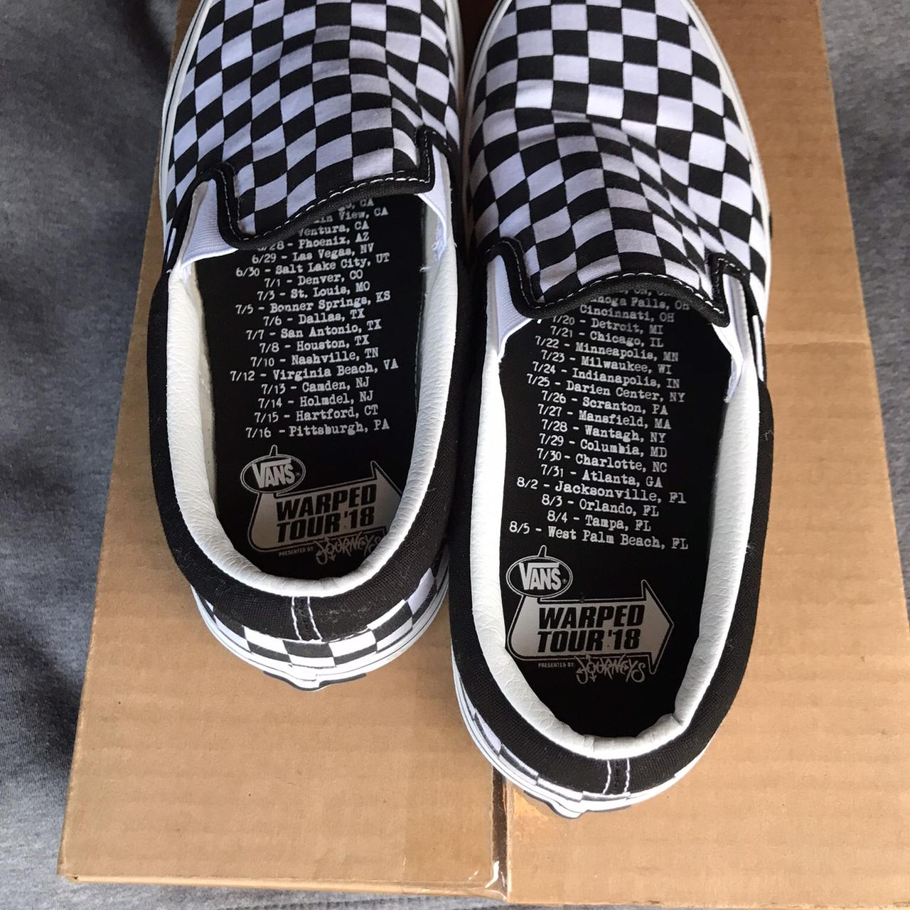 Journey checkered clearance vans