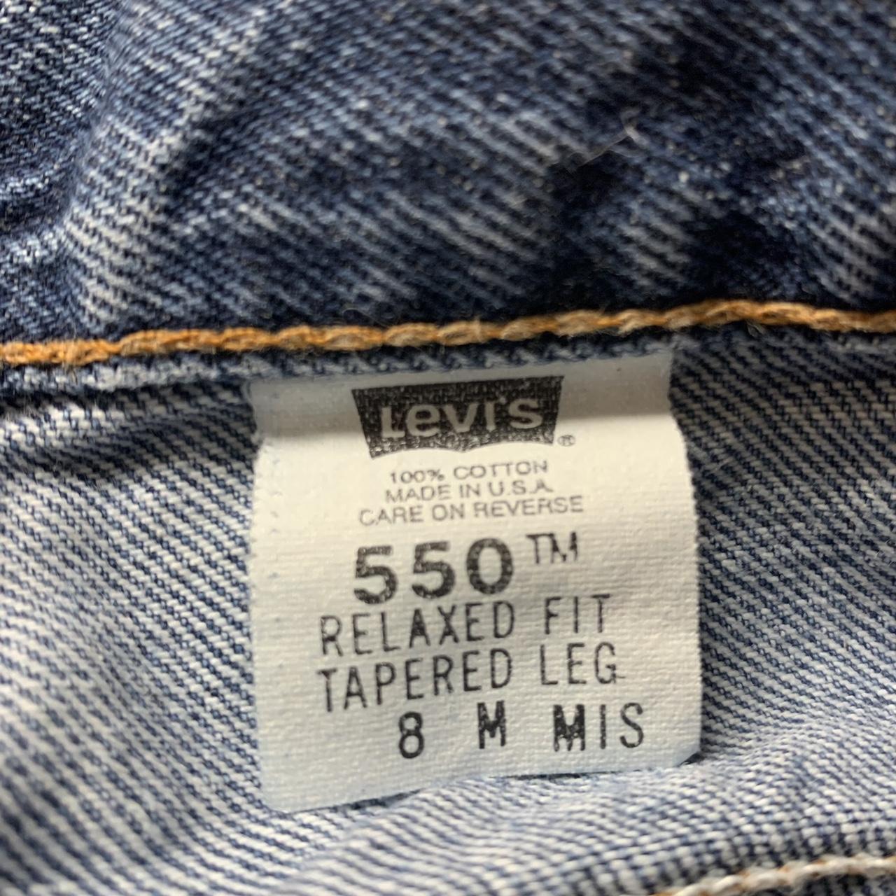 Vintage high waisted Levi’s 550 jeans! Made in USA... - Depop