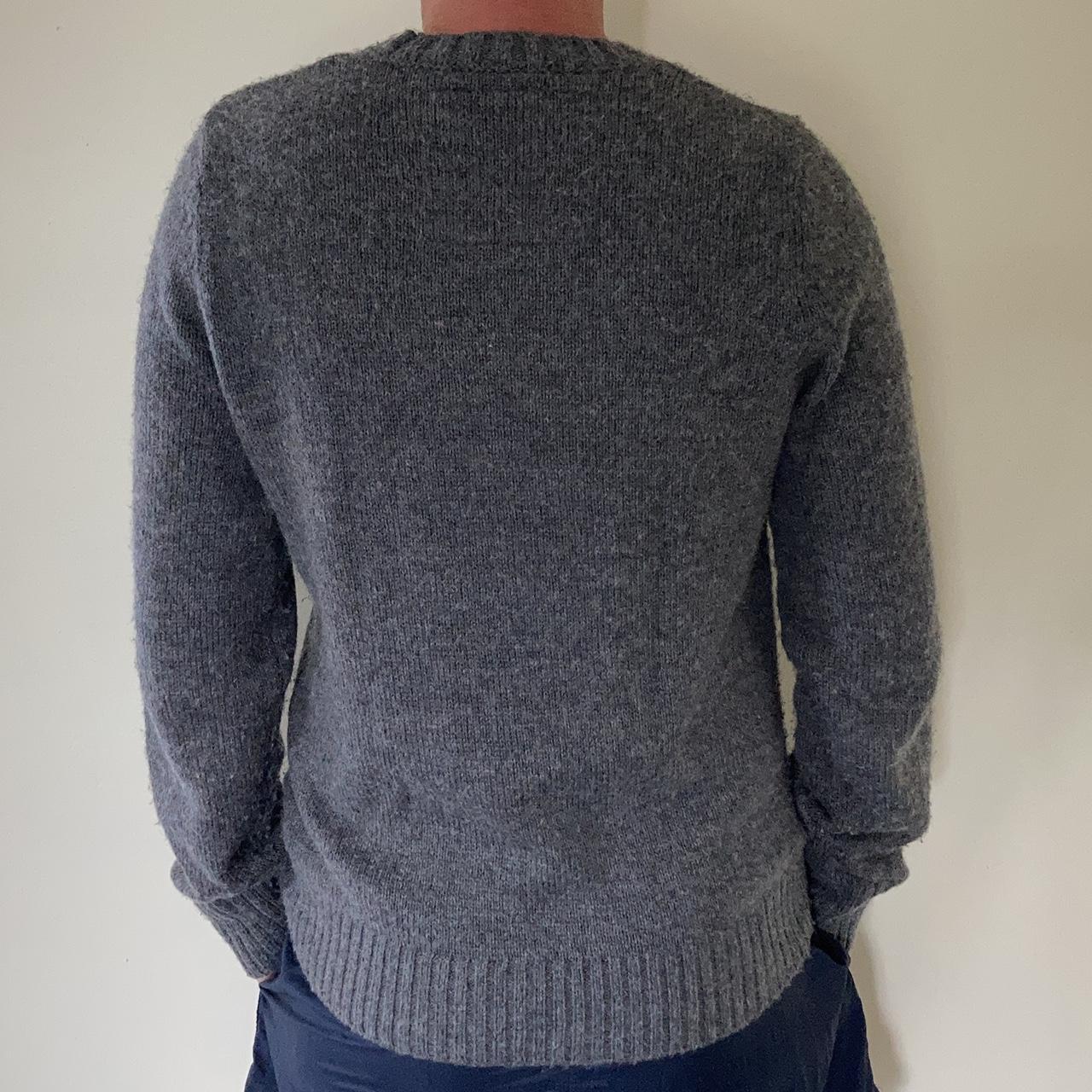 Abercrombie & Fitch Men's Grey Jumper | Depop