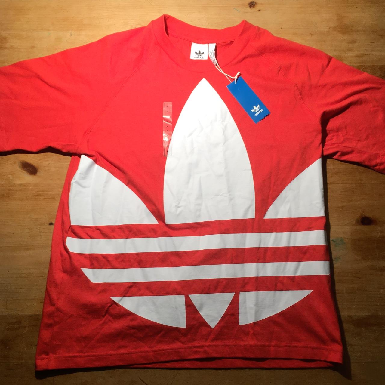 Adidas Men's Shirt - Red - M