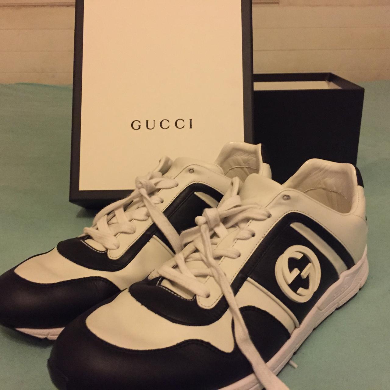 Gucci Miro Soft Low Top Sneakers, Color: Nero/Great...