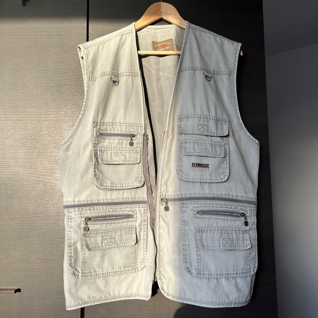 Vintage utility vest/jacket XXL - could work as an... - Depop