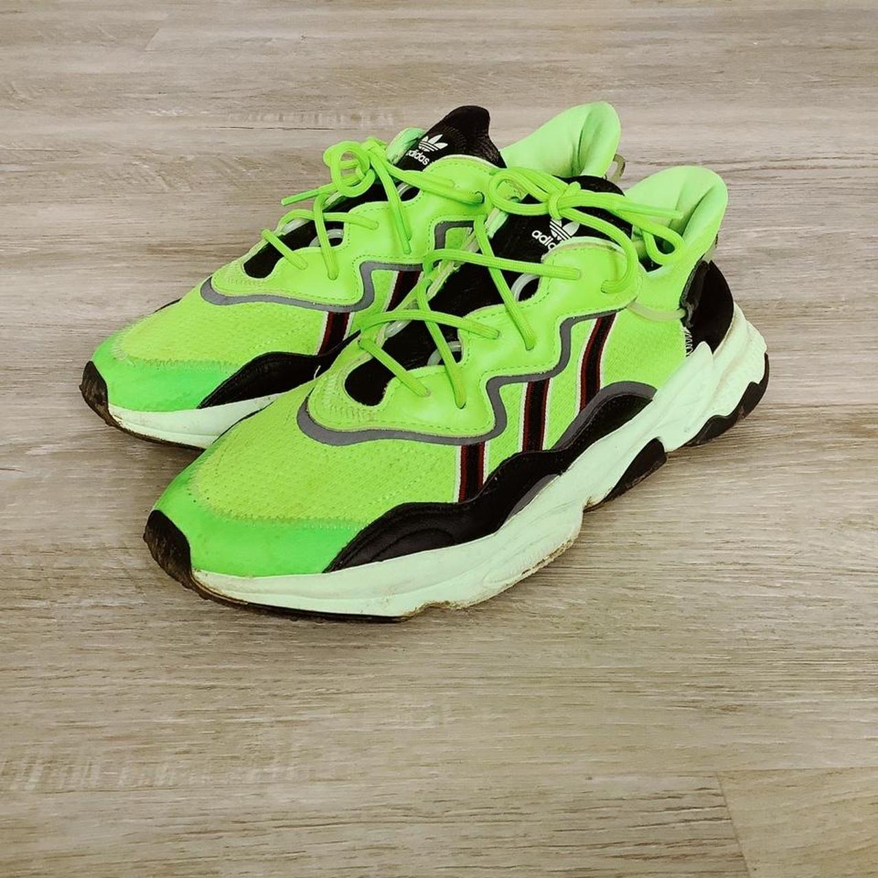 Ozweego on sale neon green