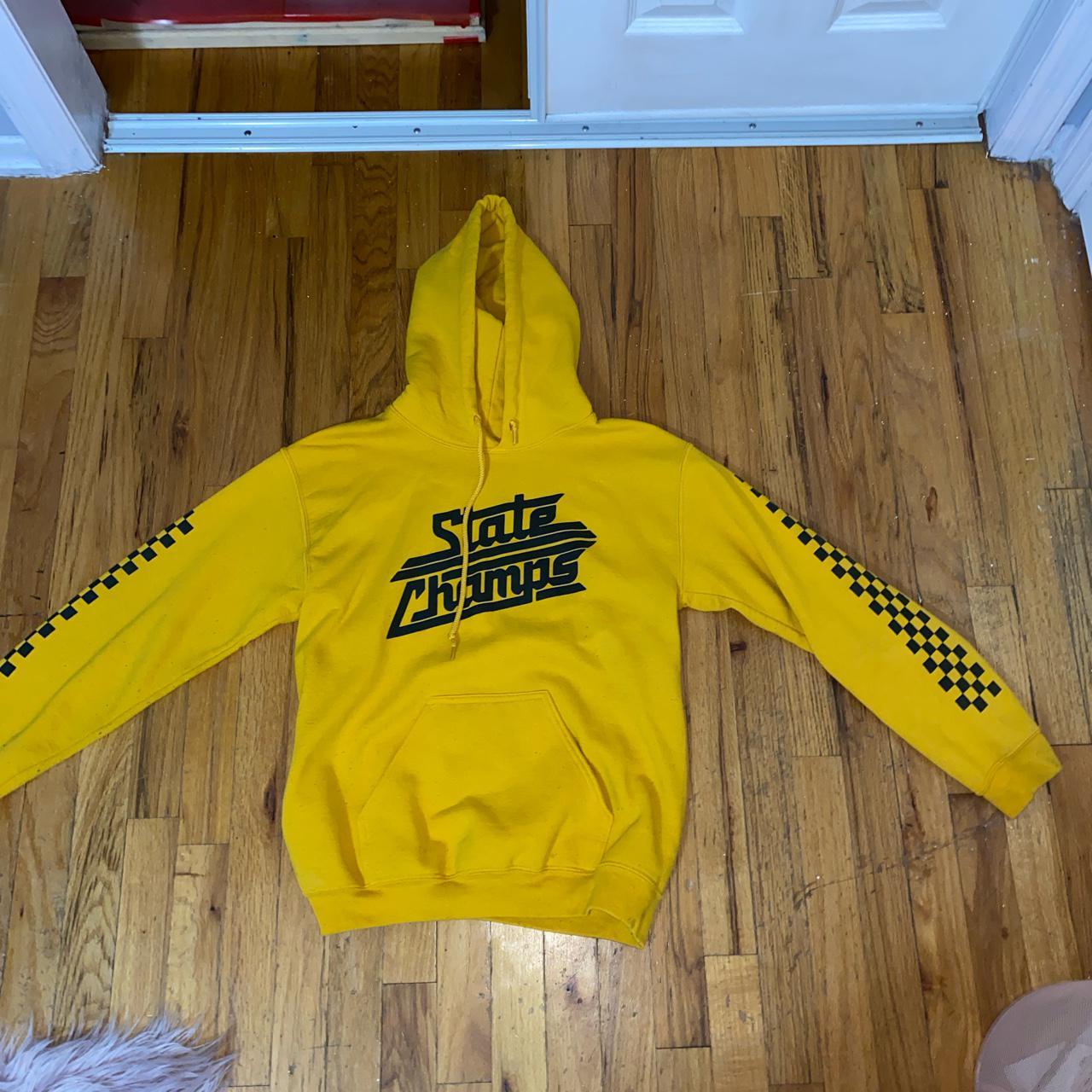 state champs yellow hoodie