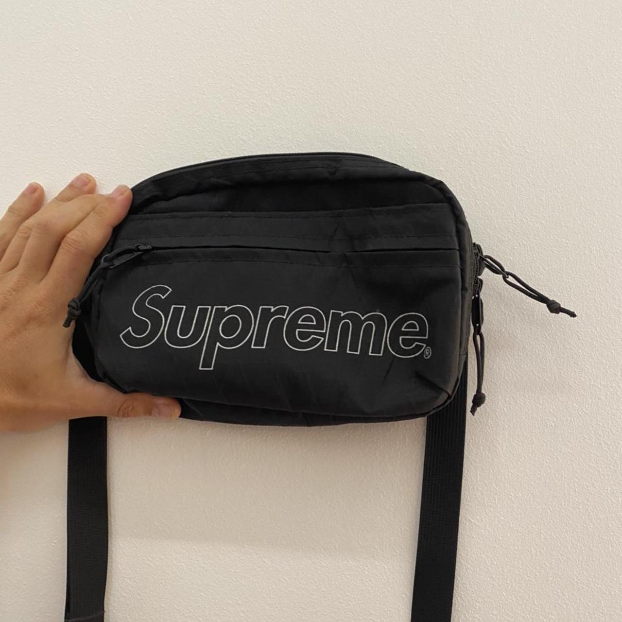 Supreme SS19 Black Shoulder Messenger Bag 🏆 Trusted - Depop