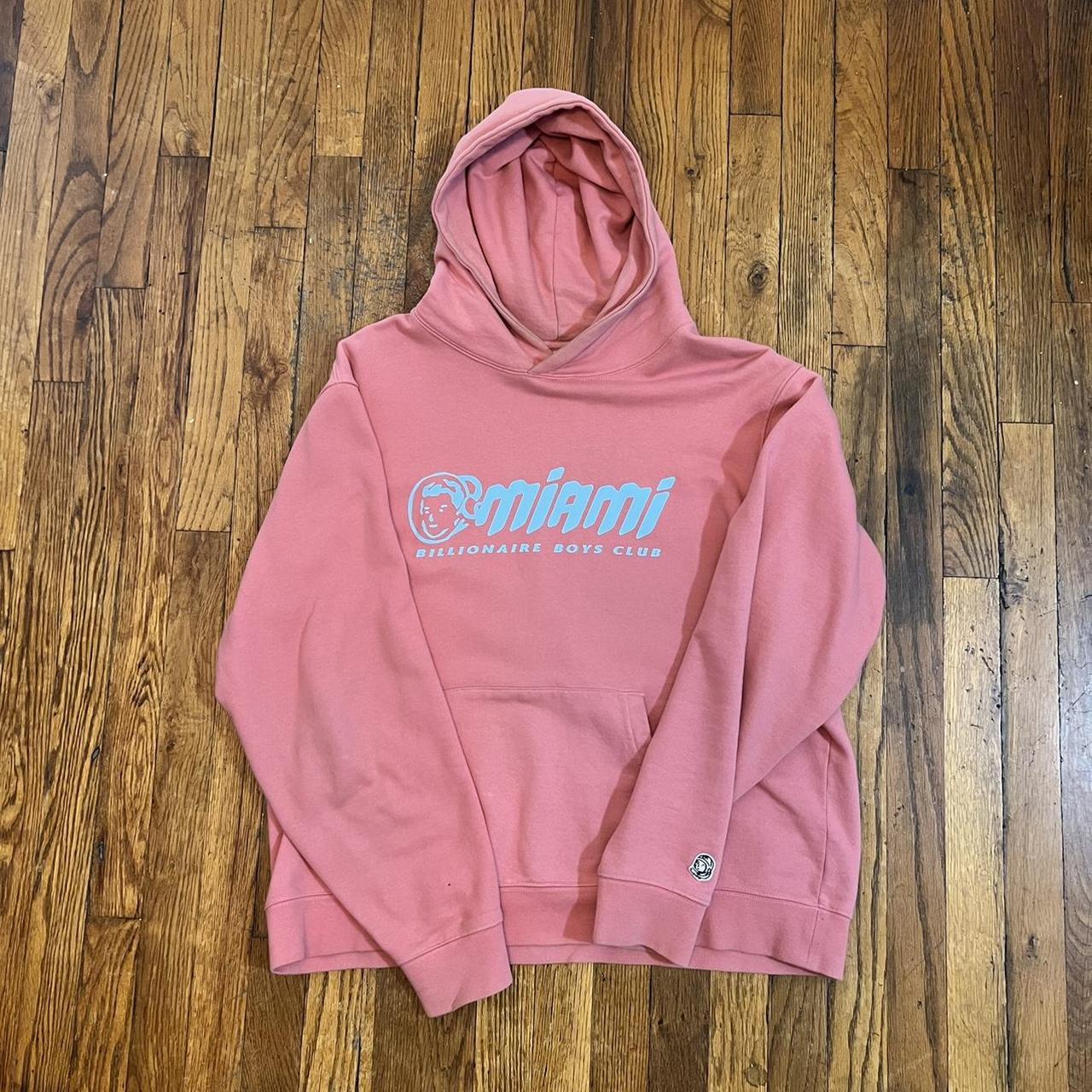 Pink billionaire boy discount hoodie