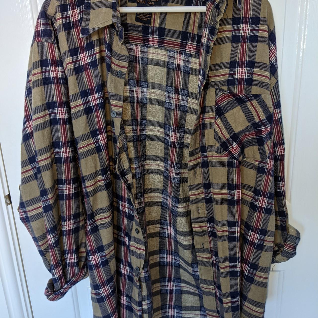 Vintage Flannel Shirt Good condition, however there... - Depop