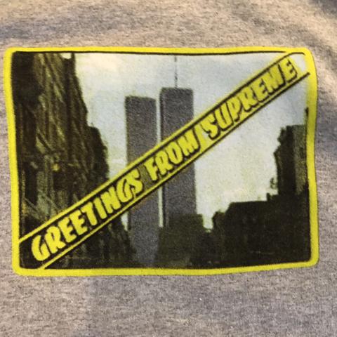 Supreme “Greetings” Tee, Size XL, Deadstock with...