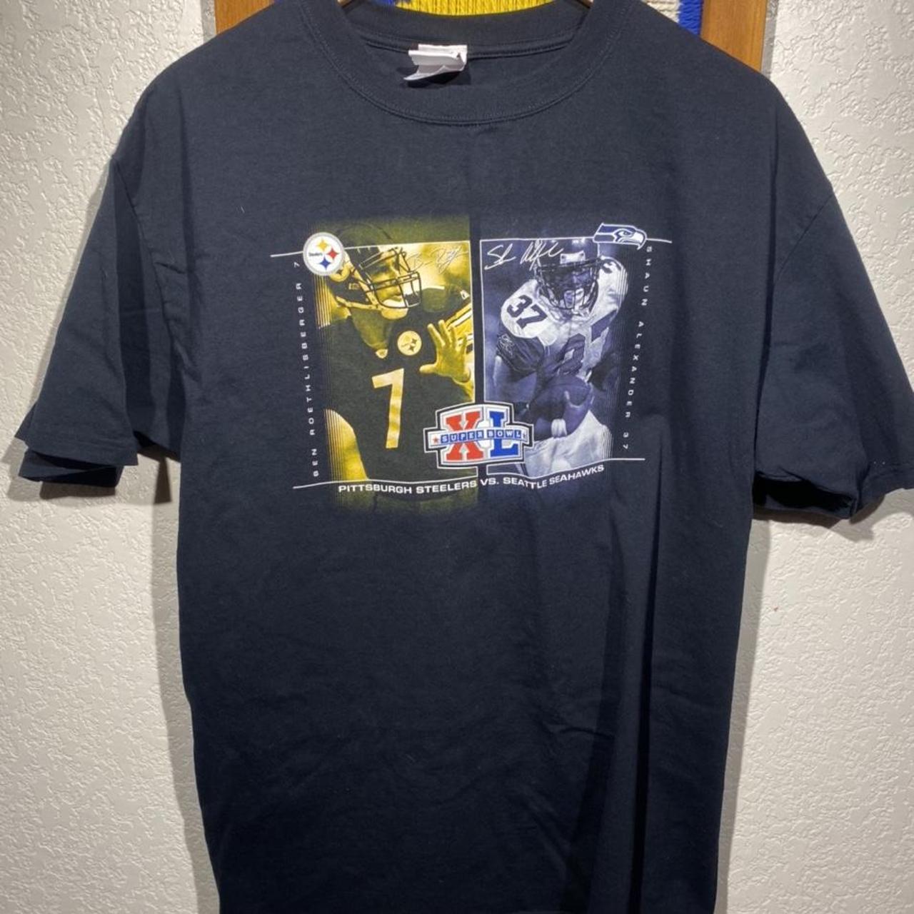 Y2K NFL Pittsburgh Steelers Super Bowl XLV Black - Depop