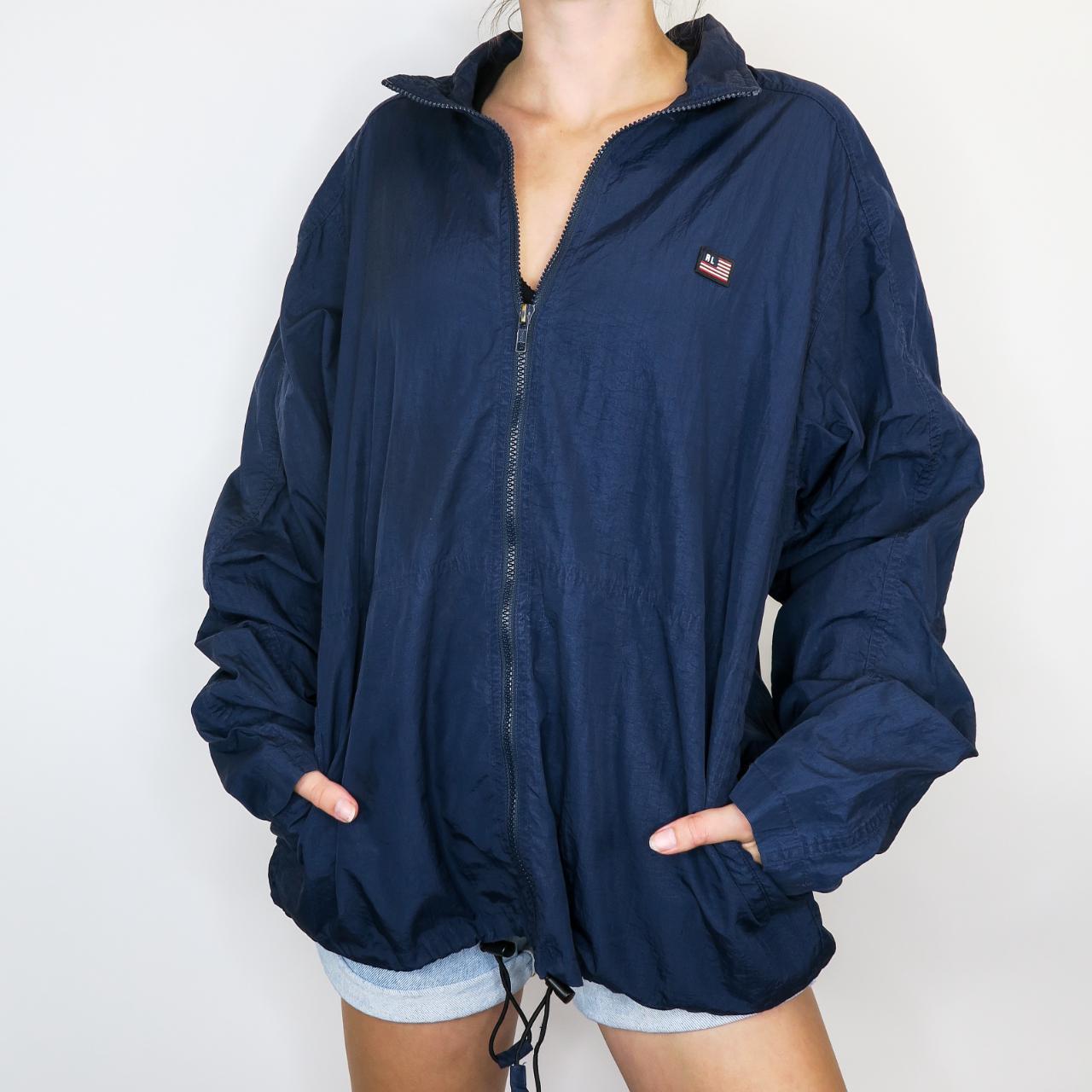 retro polo windbreaker