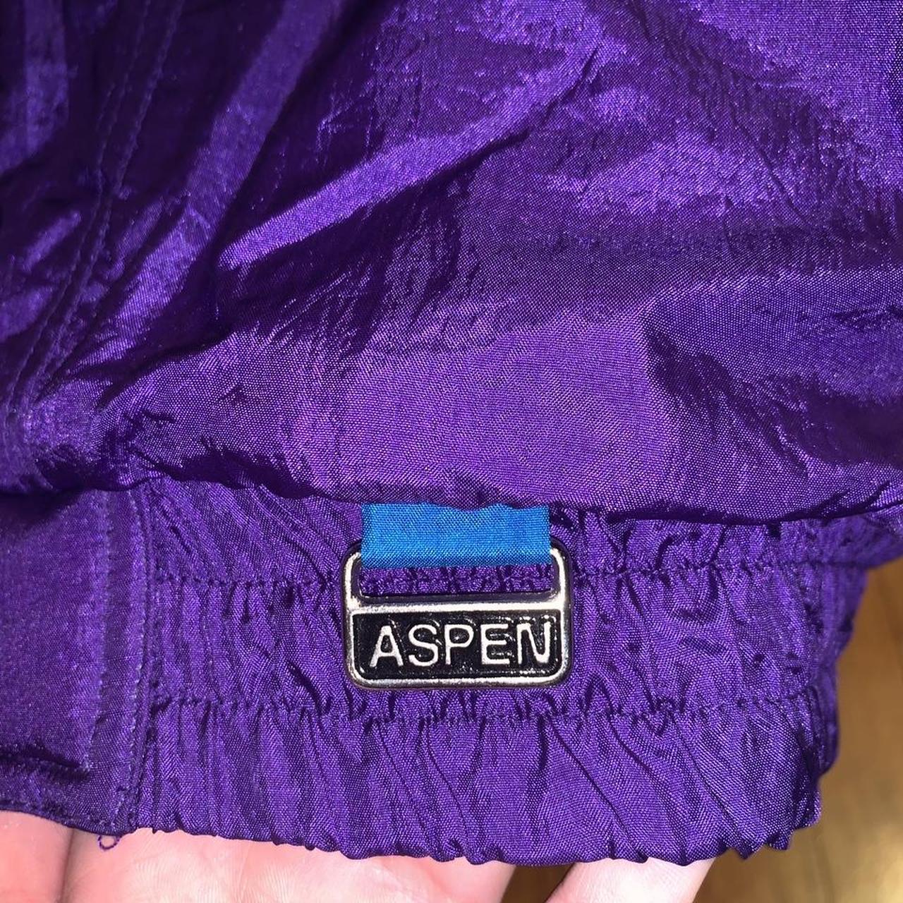 vintage 80s aspen ski jacket puffer super heavy and... Depop