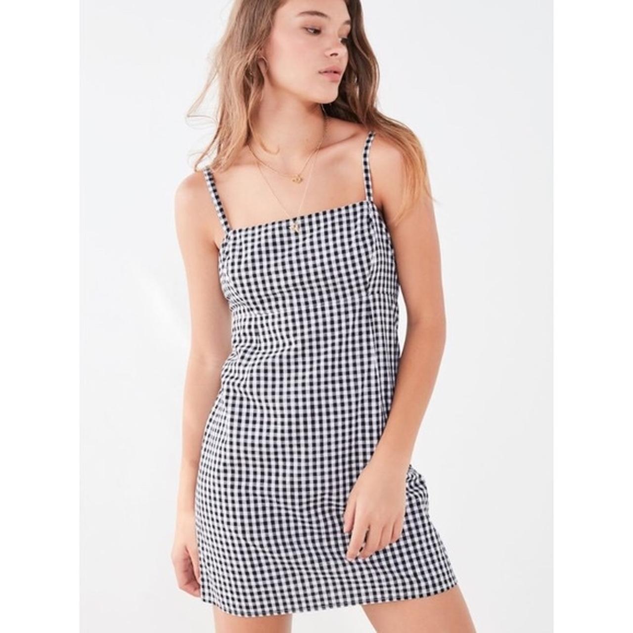 urban outfitters gingham dress