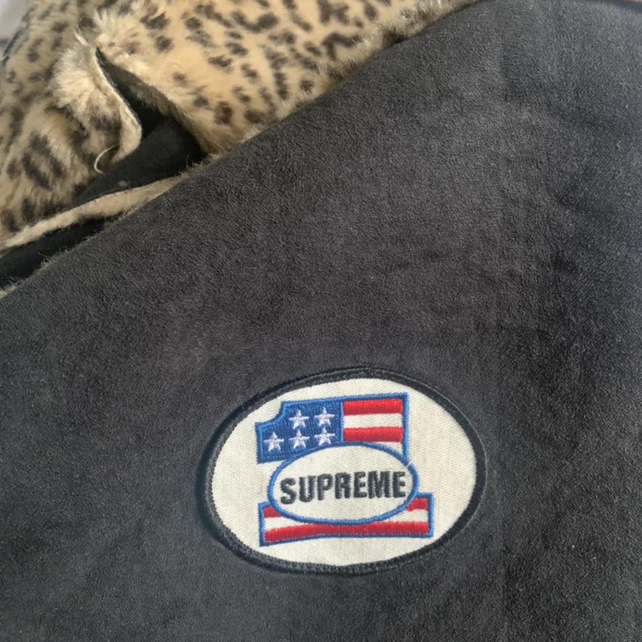 Supreme Reversible Faux Suede Leopard Coat....