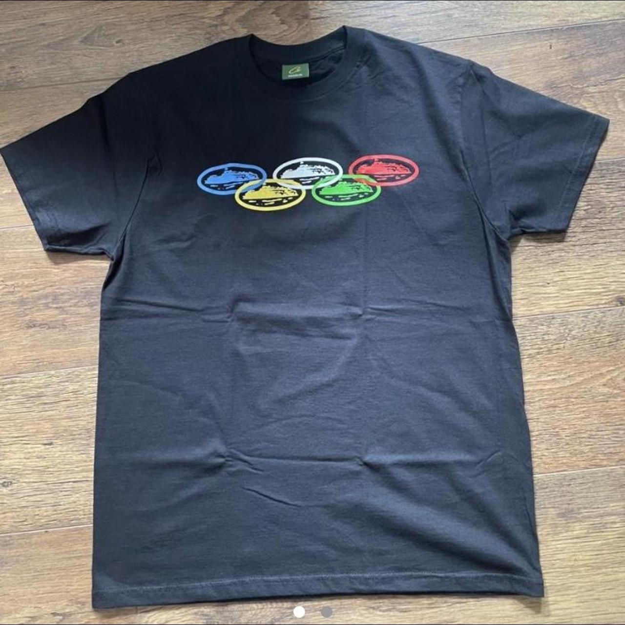 Cortiez black Olympic T-shirt sold out online size... - Depop