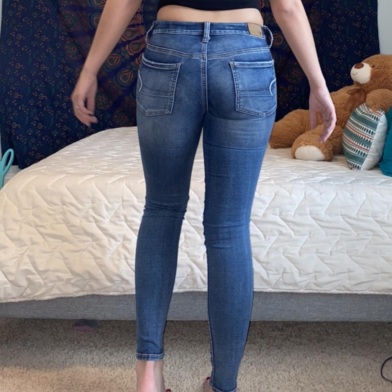 American Eagle Skinny Jeans Super Stretch Model Depop