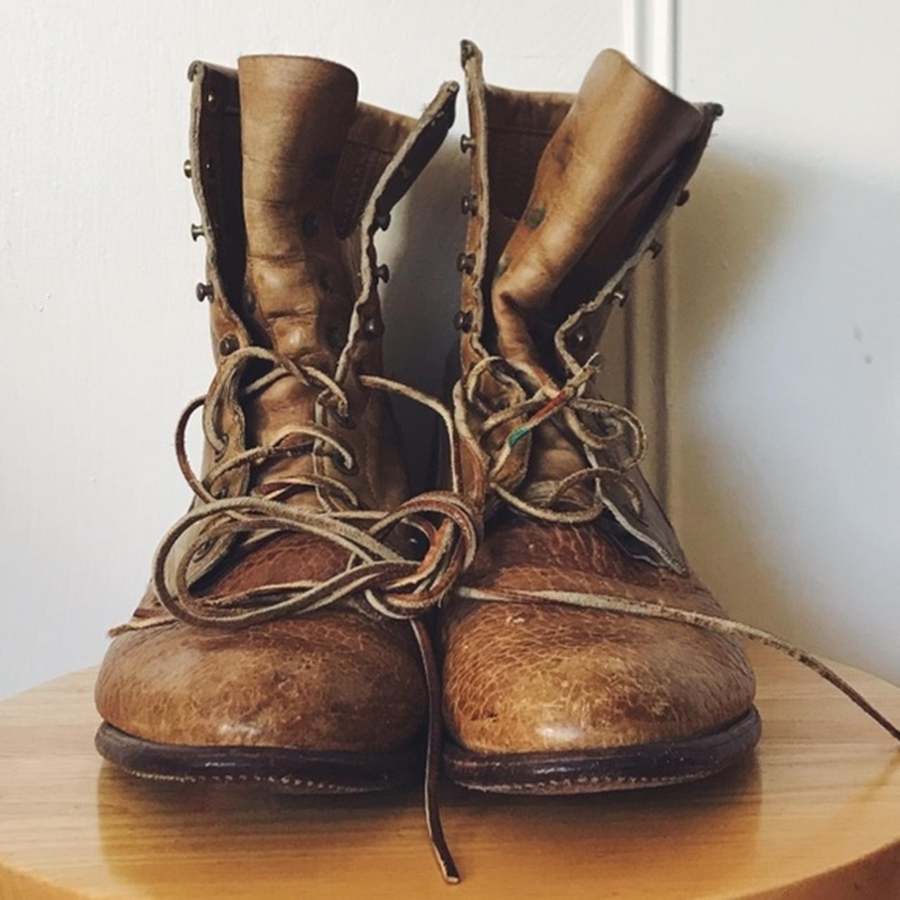 Vintage Justin Boots Made in the USA. Men’s size... Depop