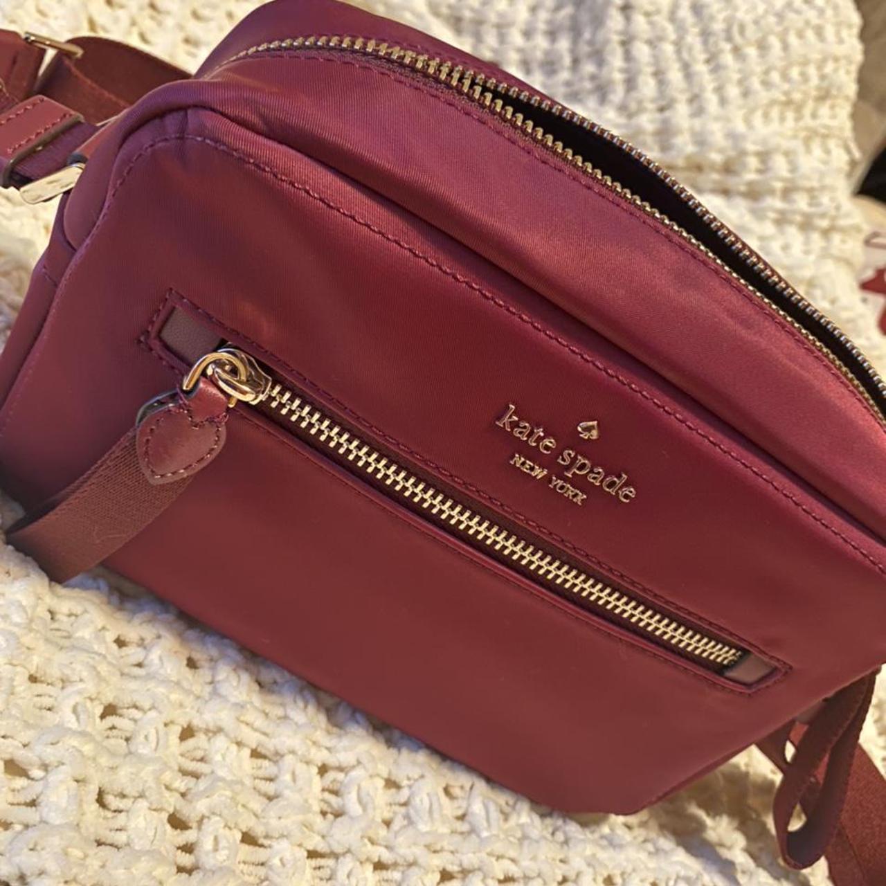 Kate Spade New York Women's Burgundy Bag | Depop