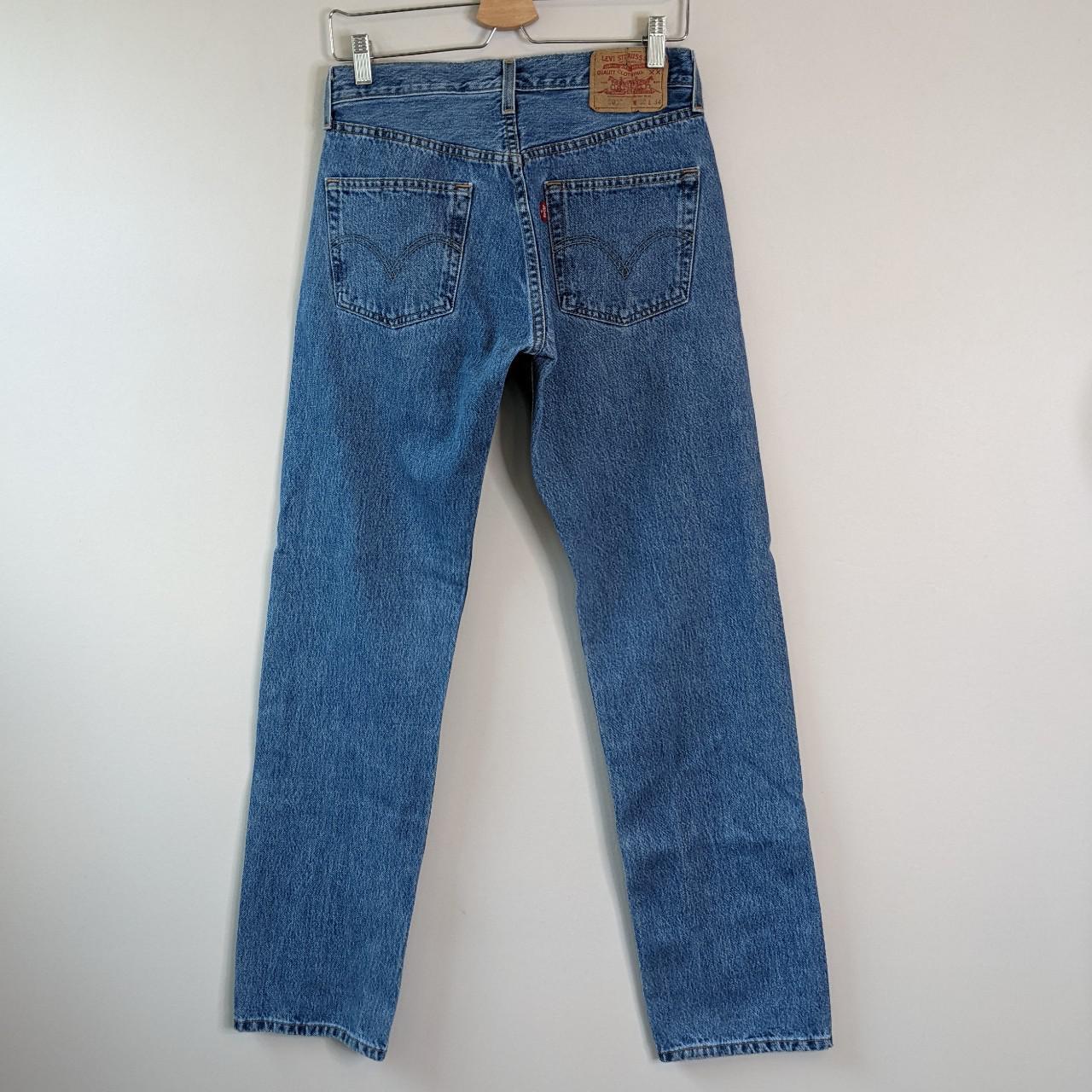 Vintage 90's Levis Classic 501 Button Fly Straight... - Depop