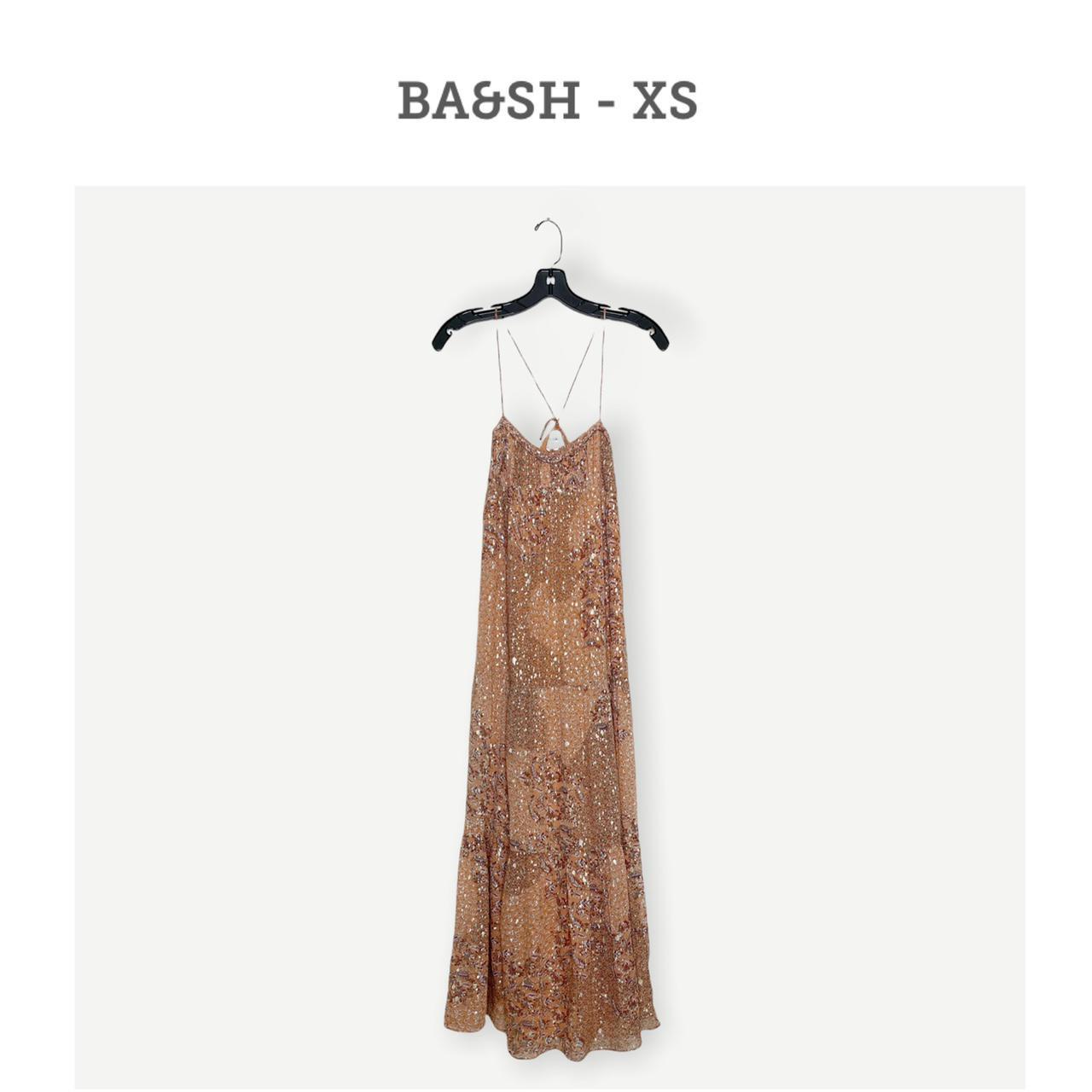 Ba&sh Women's Pink and Cream Dress