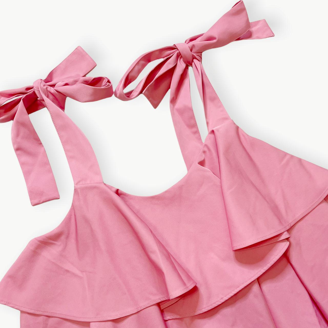 H&M Women's Pink Blouse (2)