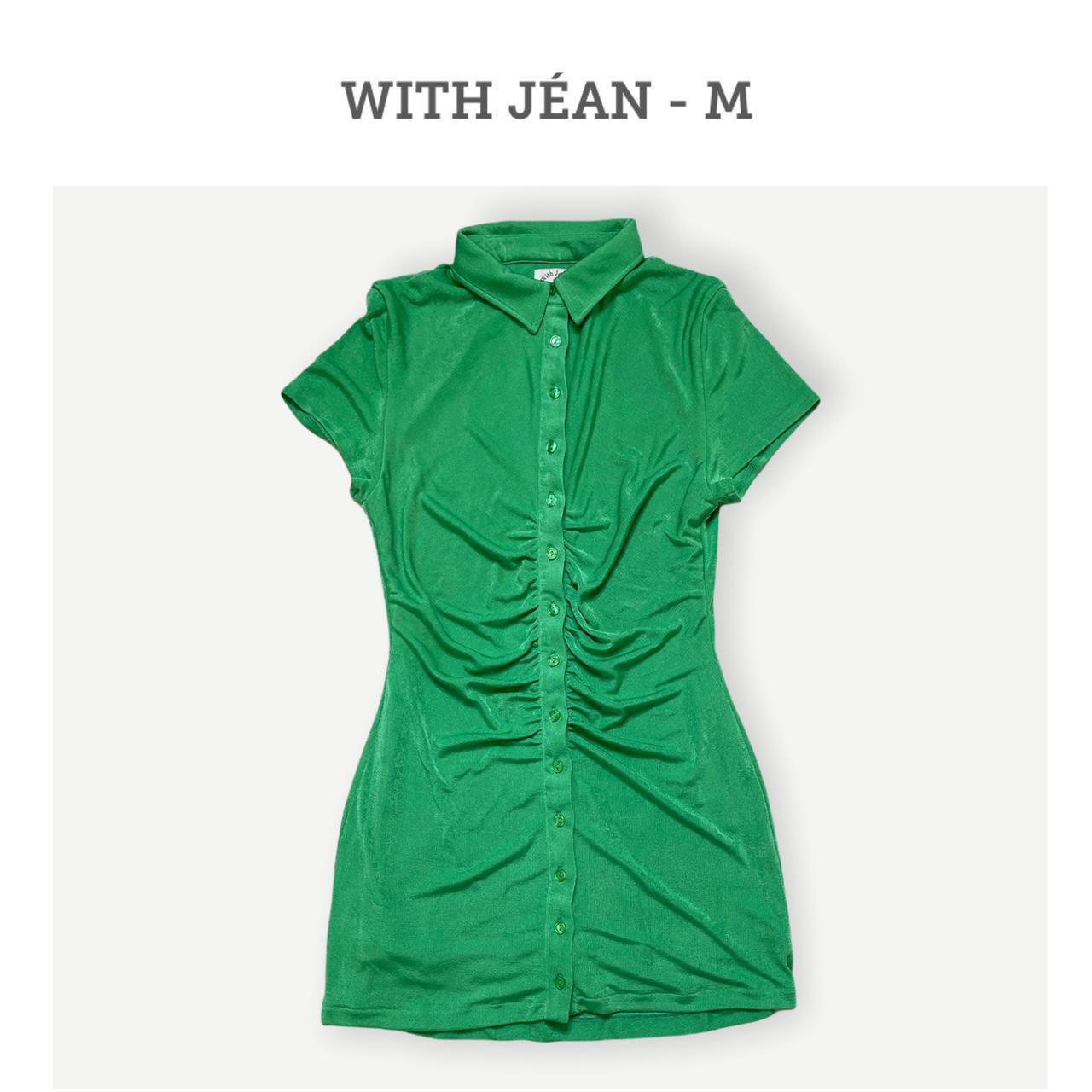 With Jéan Women's Green Dress