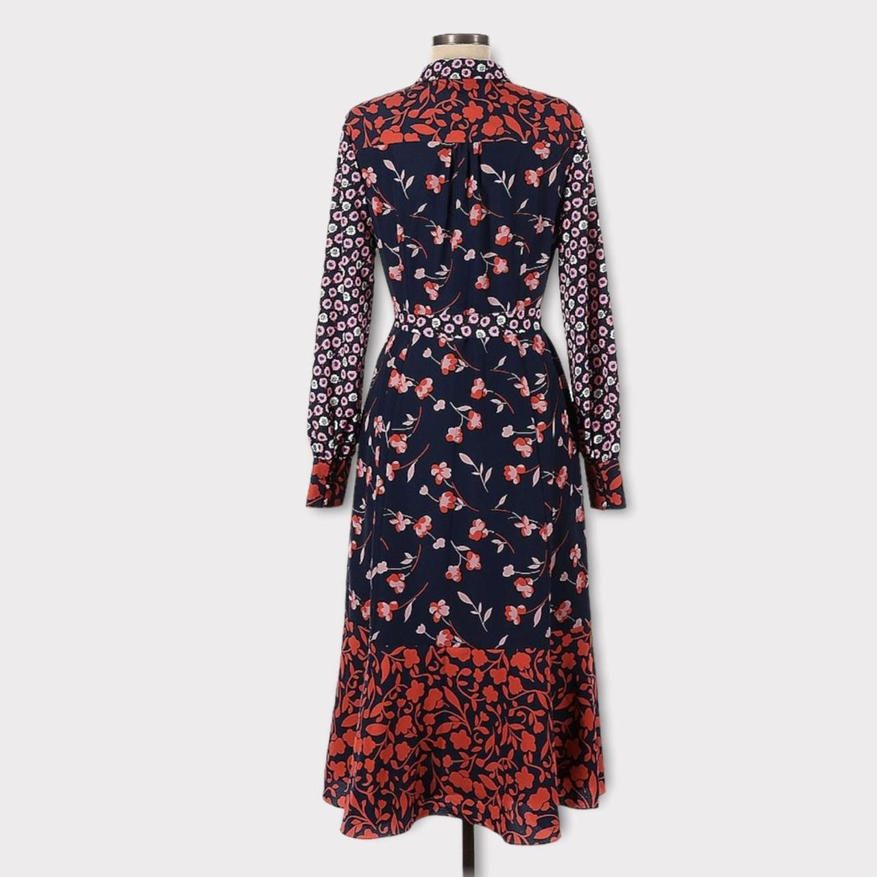 BODEN Sybil Long Sleeves Midi Shirt Dress - Navy... - Depop