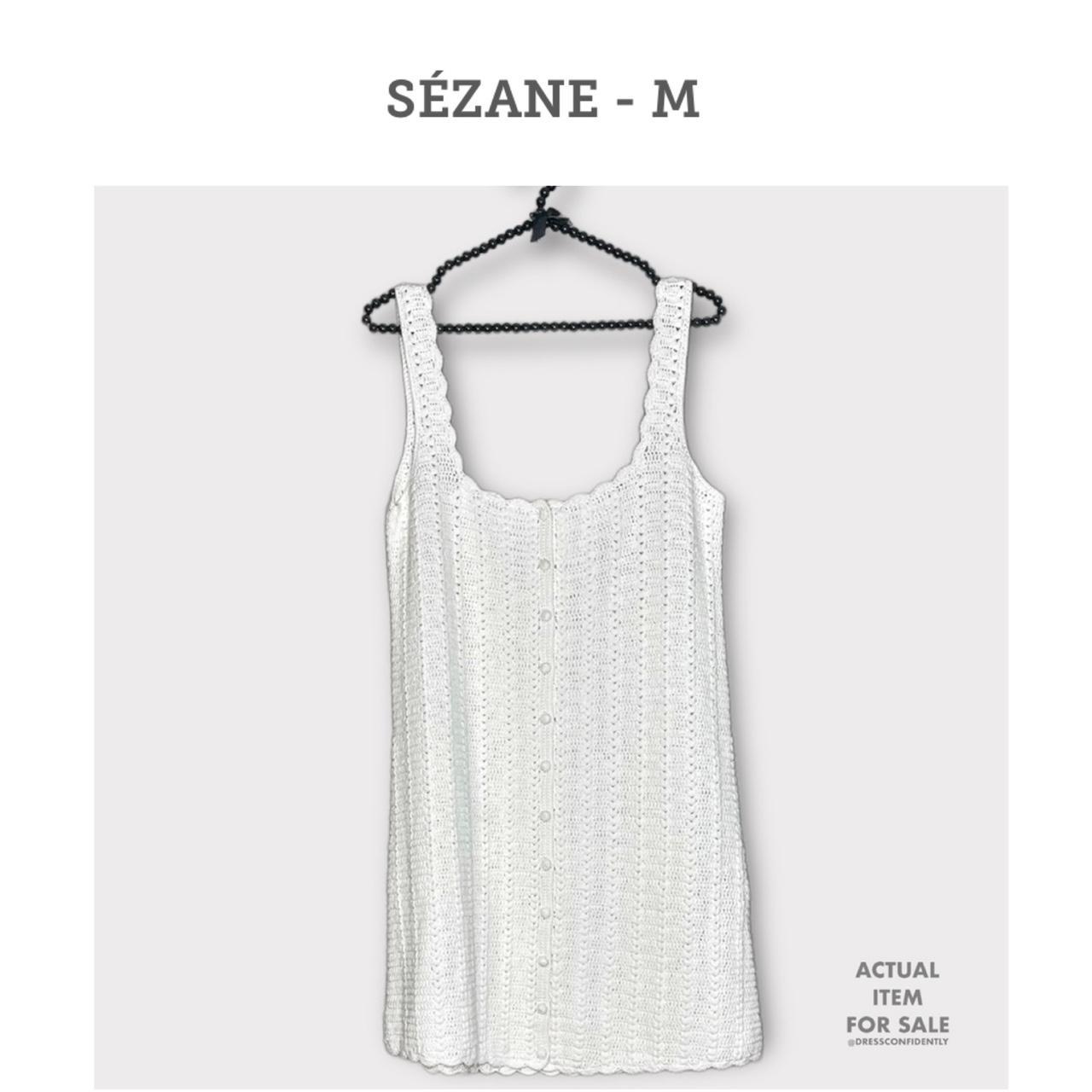 Sézane Women's White Dress