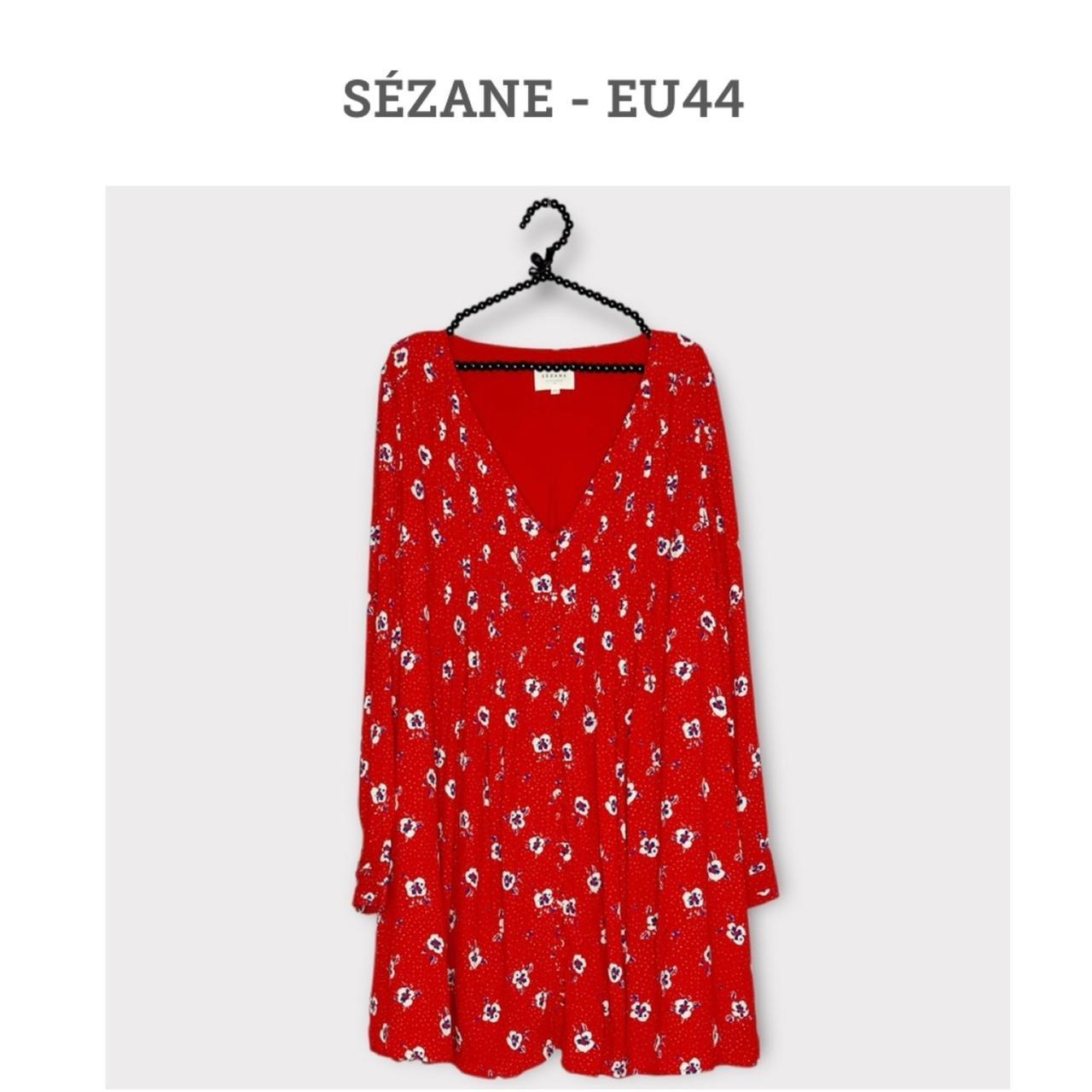 Sézane Women's Red Dress