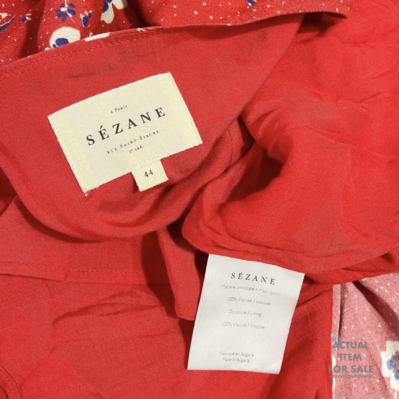 Sézane Women's Red Dress (4)