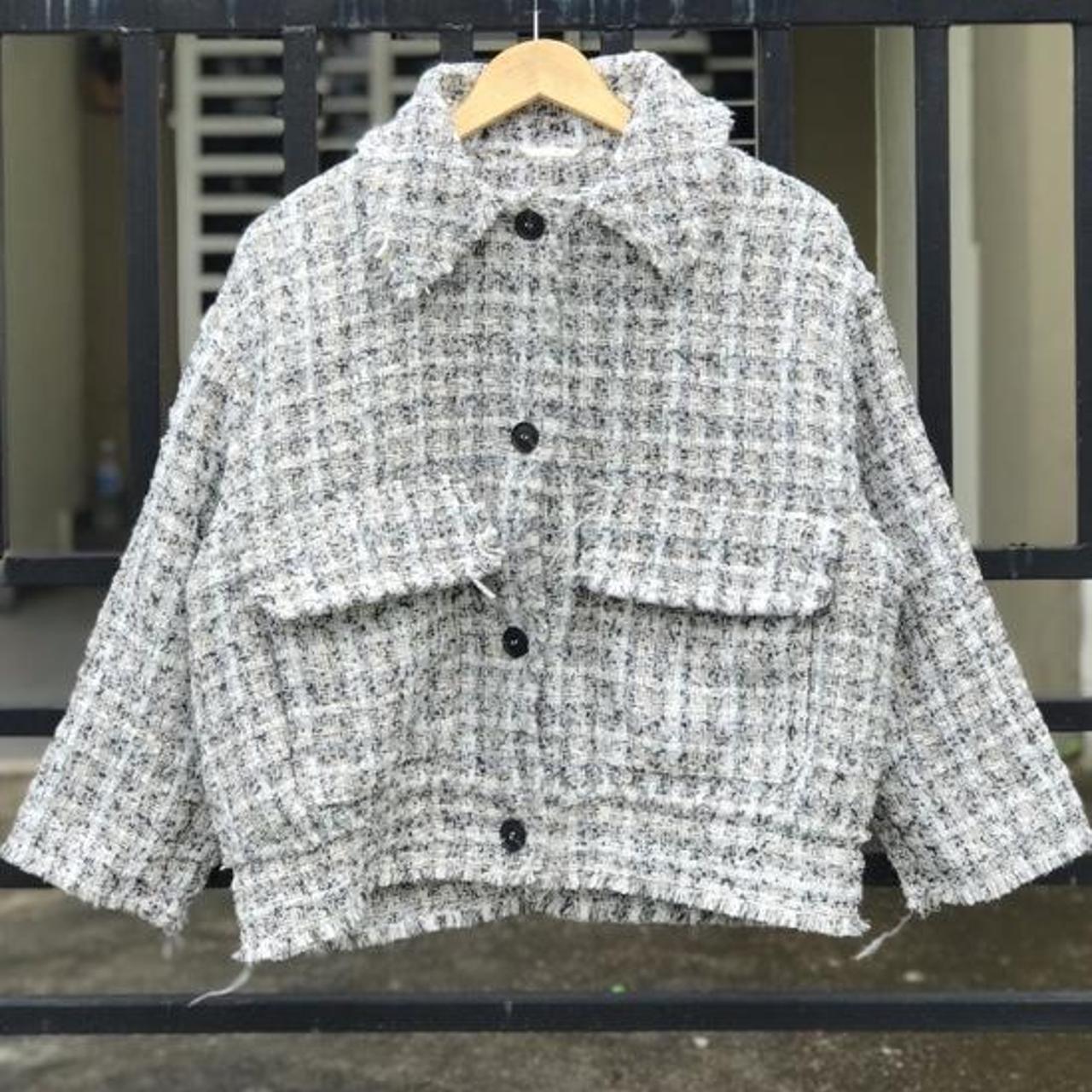 h&m tweed jacket