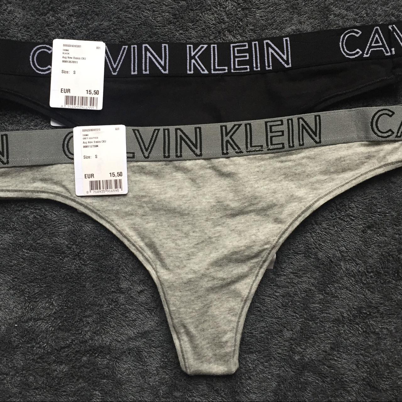 New with tags Calvin Klein thong set Size S Original - Depop