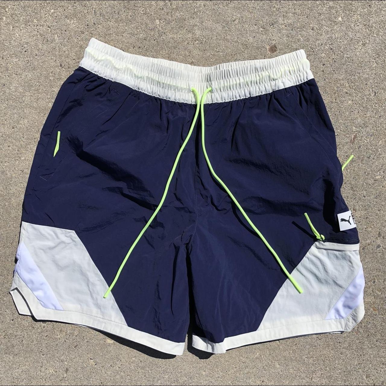 puma shorts zipper pocket