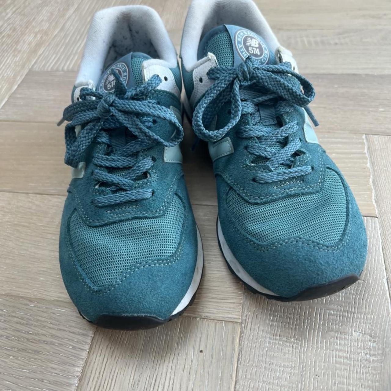 new balance m574 turquoise