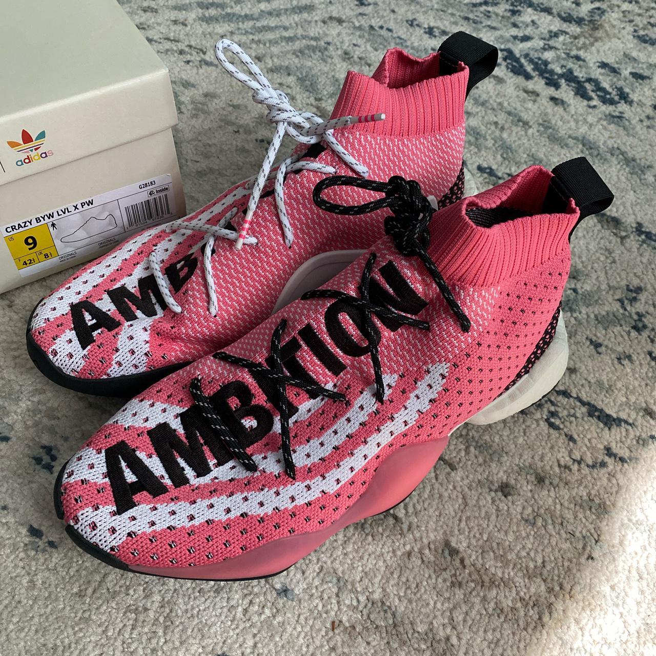 G28183} Men Adidas Crazy BYW LVL X Pharrell Williams AMBITION *NEW