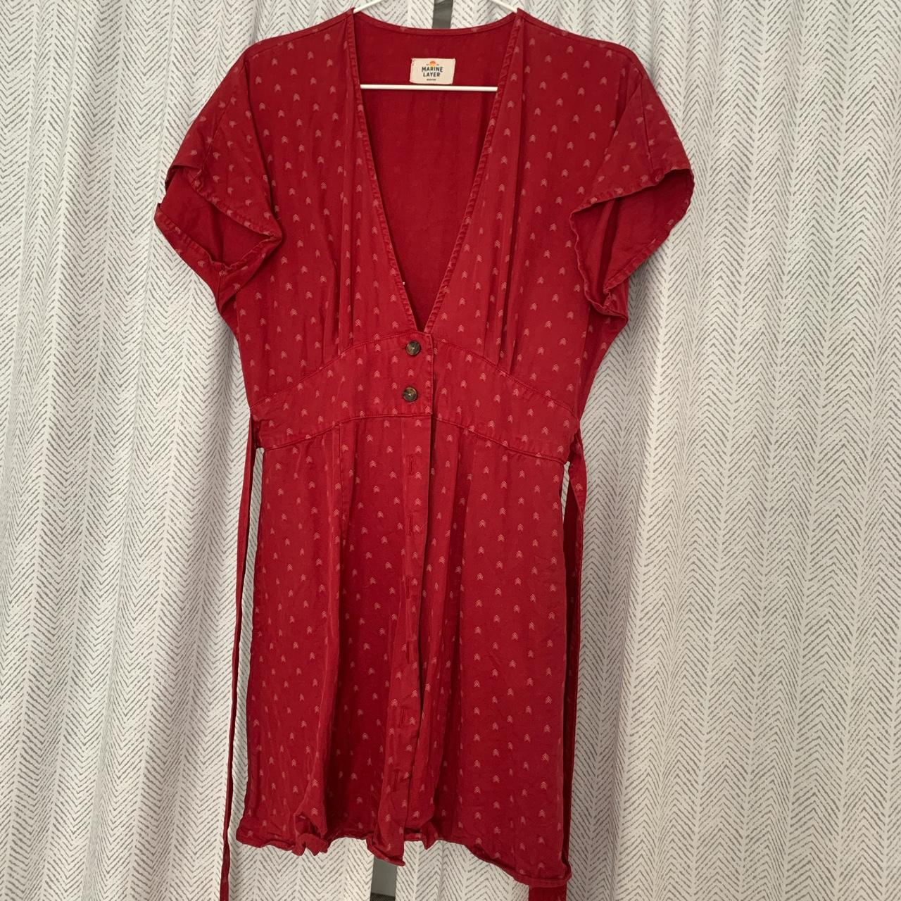 Marine Layer Camilla Dress size Medium Worn 2 4 Depop