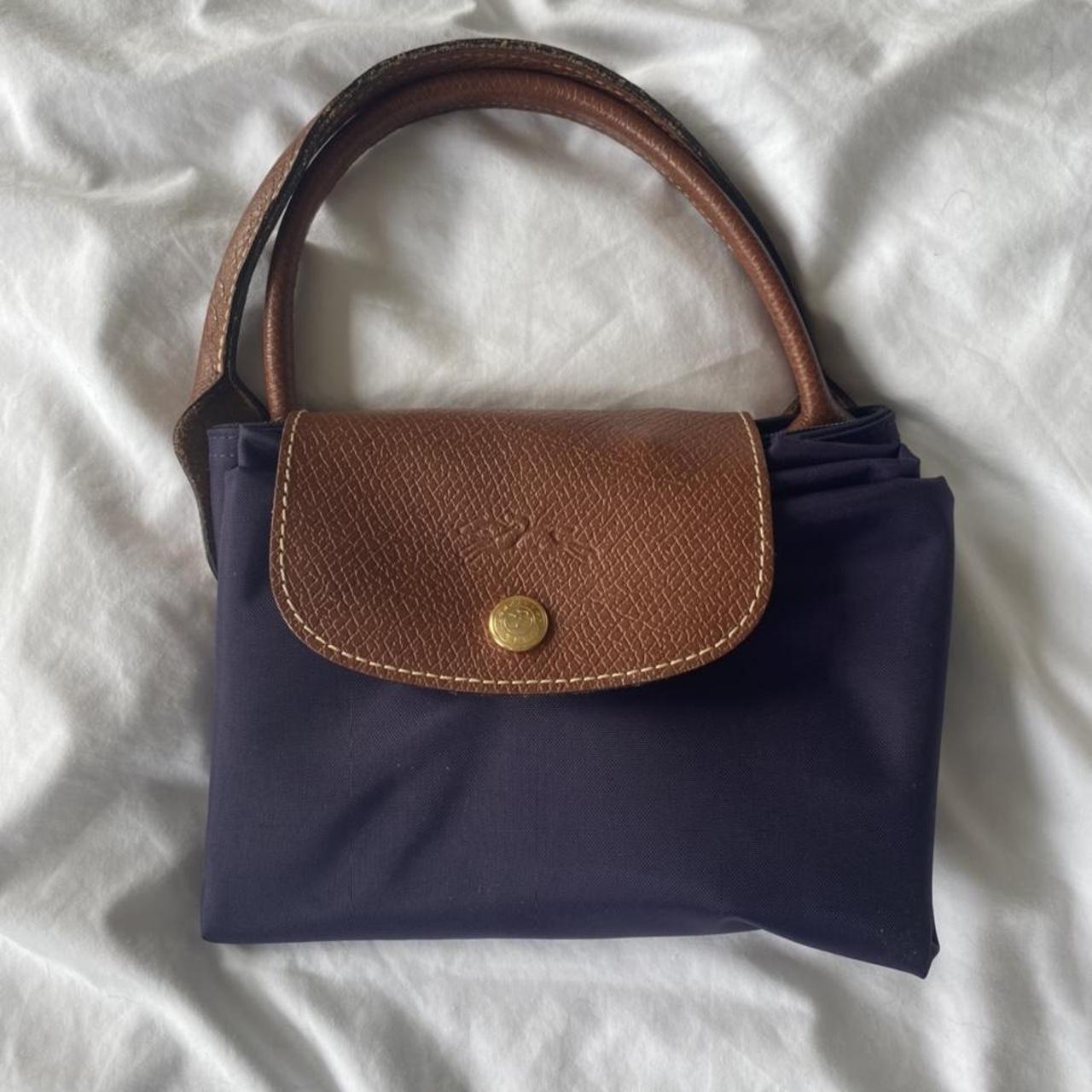 Used Longchamp Bag In Dark Purple Longchamp Depop 5587