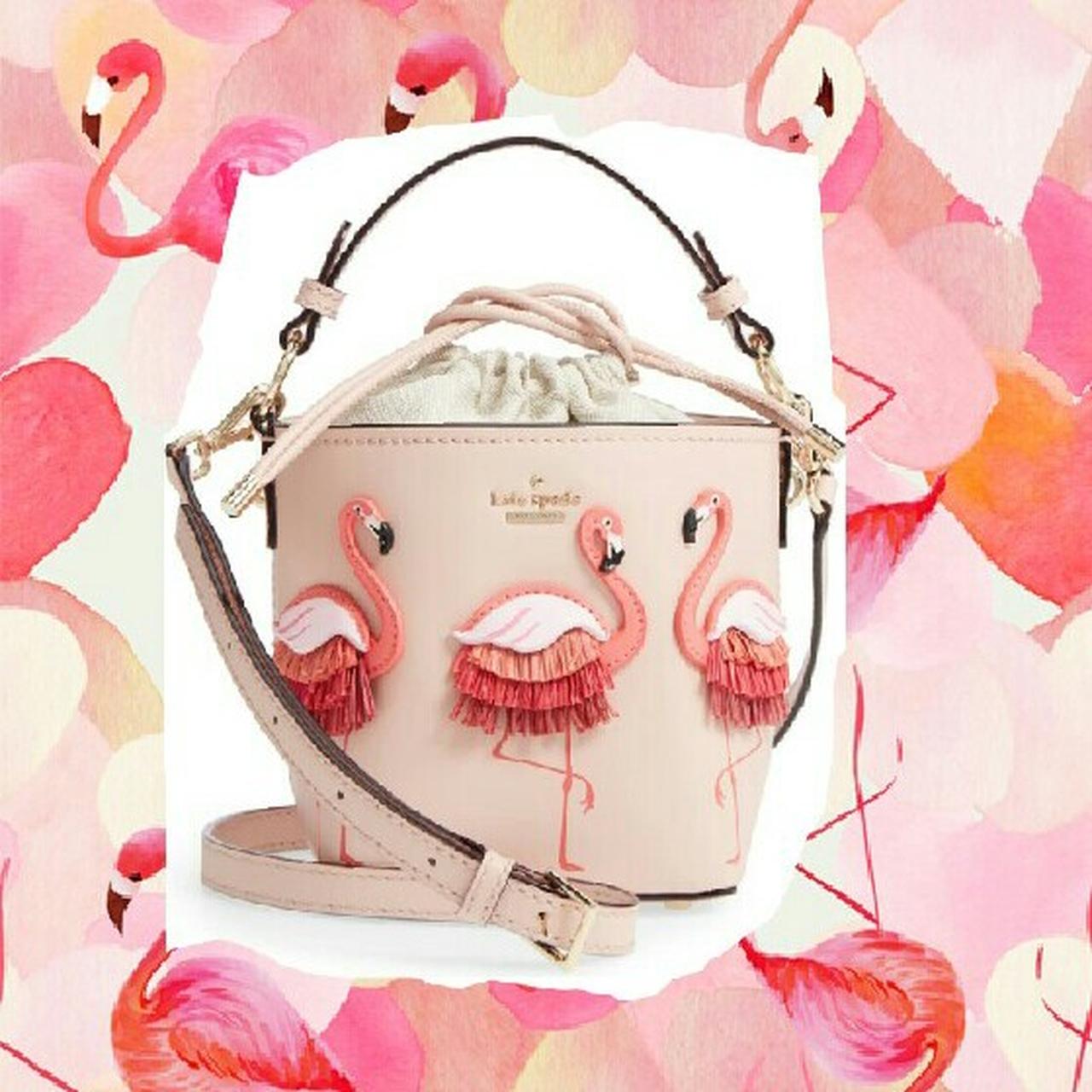 Kate spade pippa online flamingo bag