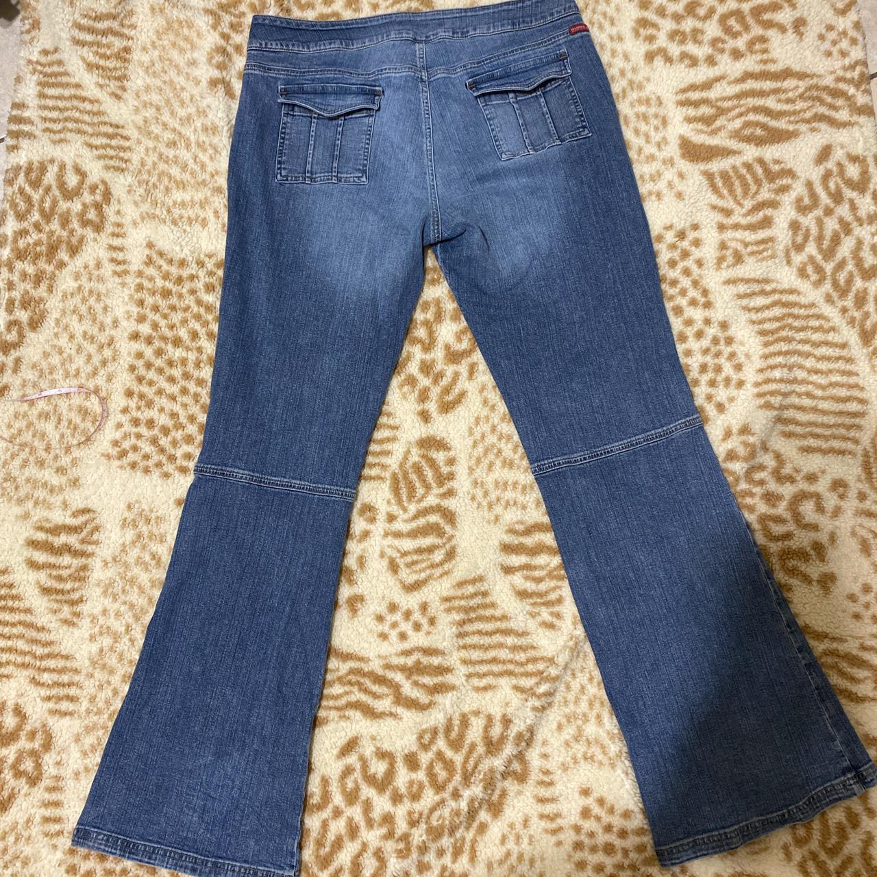 VINTAGE GUESS ¿ bell bottom wide leg jeans Awesome... - Depop