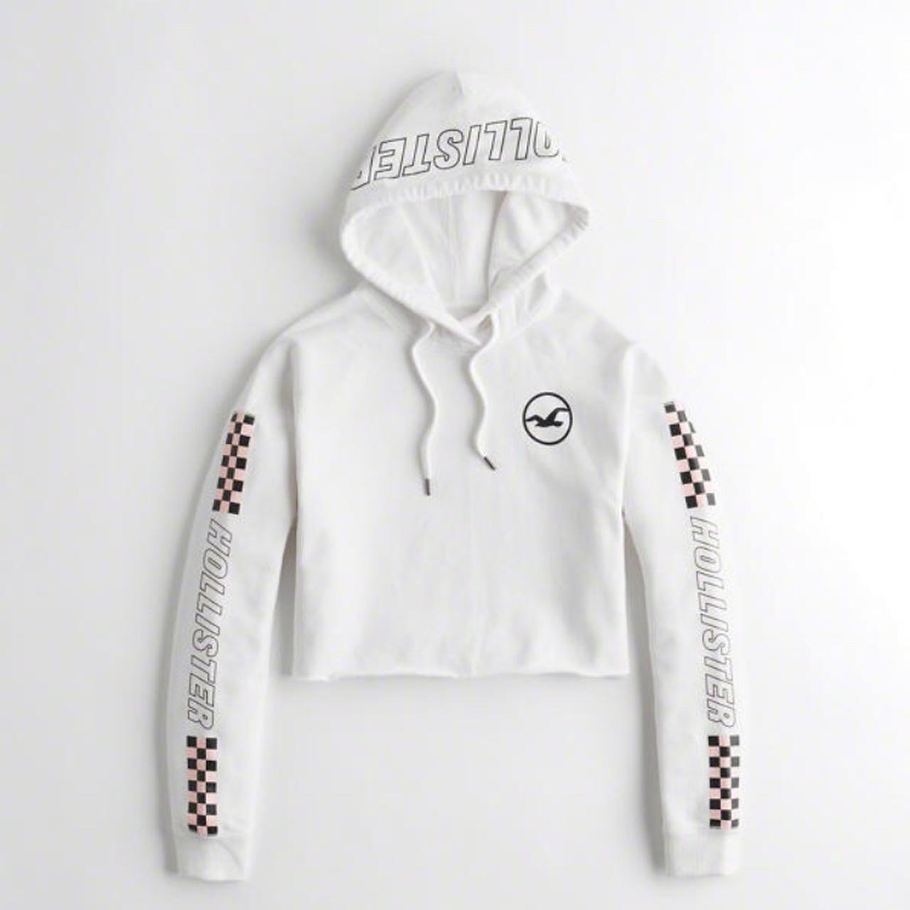 Hollister 2025 checkerboard hoodie